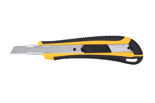 Dao Rọc Giấy Nhỏ Cán Nhựa Deli E2039 Lưỡi 9mm